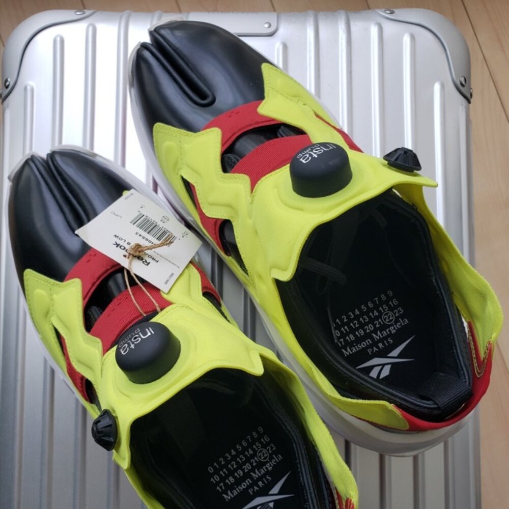 Maison Margiela x Reebok InstaPump Fury Tabi Chunky Sneakers Size 9
